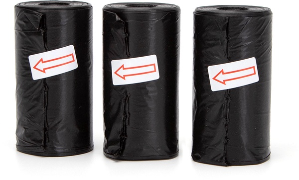 Pack de 3 bolsas de Basura Excrementos Perros